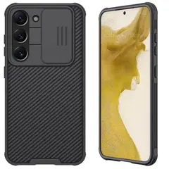 NILLKIN - Carcasa Camshield Pro Para Samsung S23 Plus - Negro
