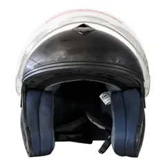 BEX - Casco Modelo Half Face Talla M Color Flat Black