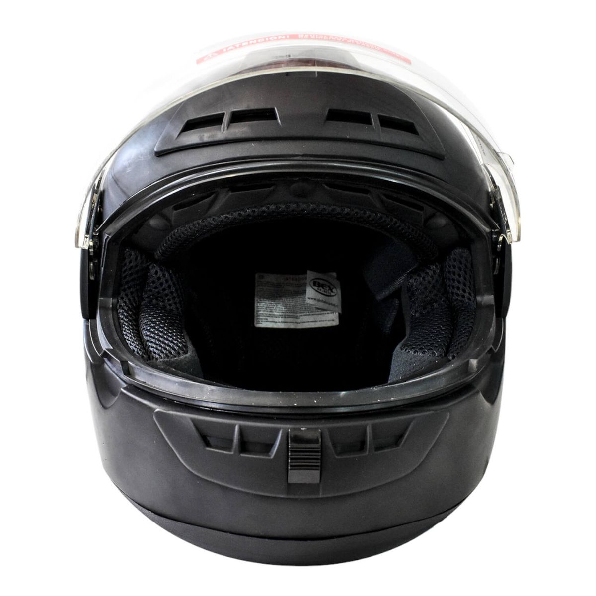 BEX - Casco Completo Integral Talla L Color Flat Black BEX