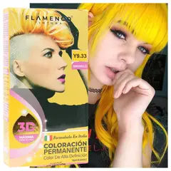 FLAMENCO - Tinturas De Cabello acabado brillante y duradero PERMANENTE