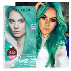 FLAMENCO - Tinturas De Cabello acabado brillante y duradero PERMANENTE