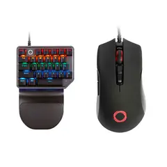 NIBIO - Kit Gamer Teclado MK250 RGB + Mouse Trigger