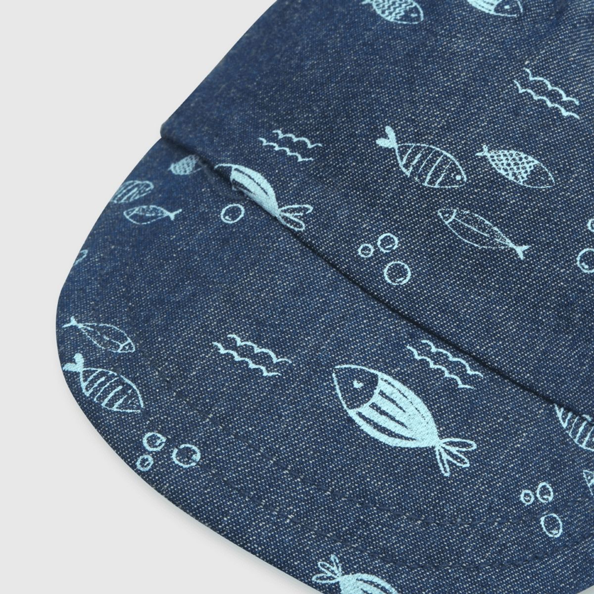 COLLOKY - Jockey de bebe niño mezclilla estampado azul (3 a 24 meses)