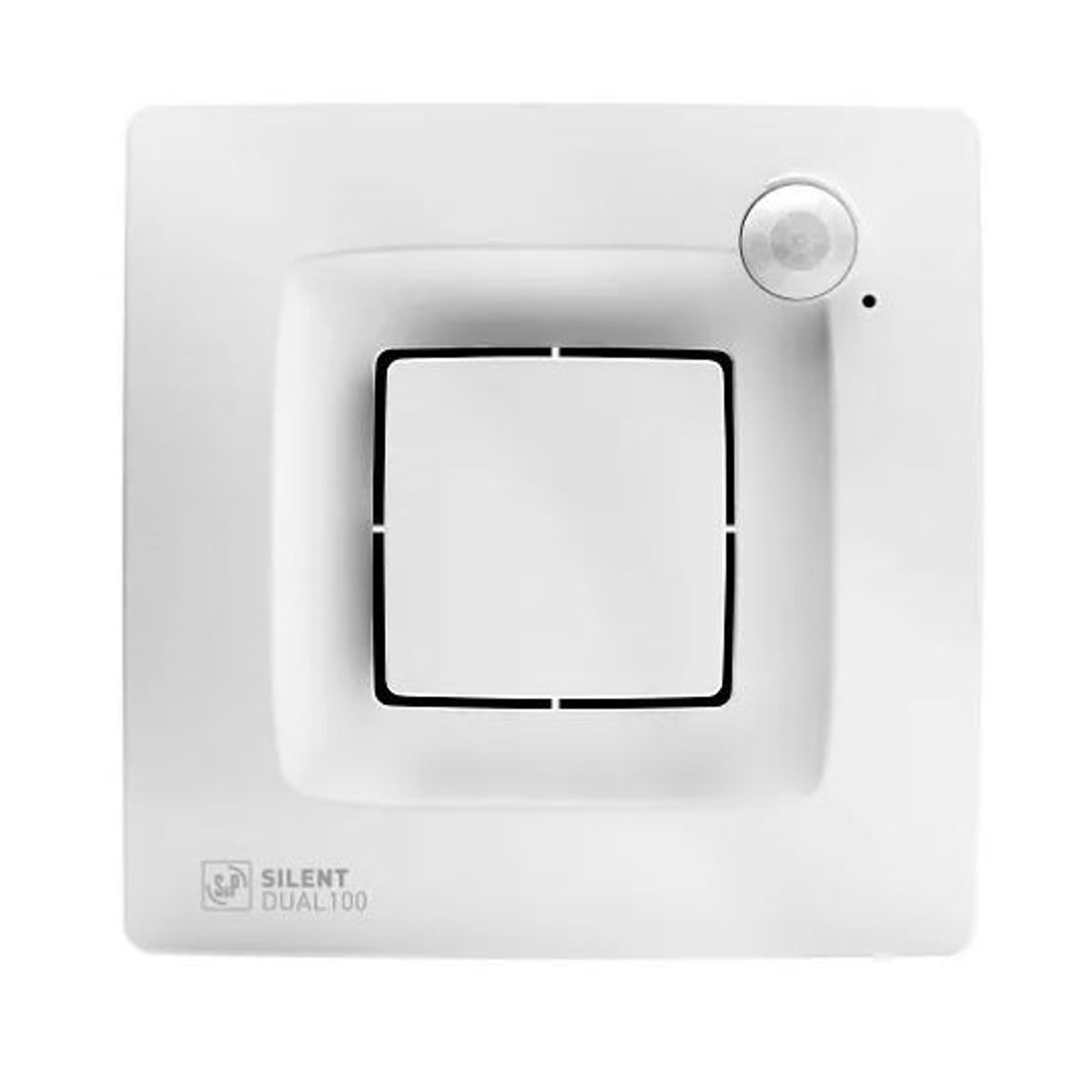 S & P - Extractor Baño Silencioso Con Sensor De Movimiento Y Humedad