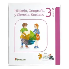 TOP10BOOKS - TEXTO HISTORIA, GEOGRAFIA Y CIENCIAS SOCIALES 3 SABER HACER / SANTILLANA / SANT