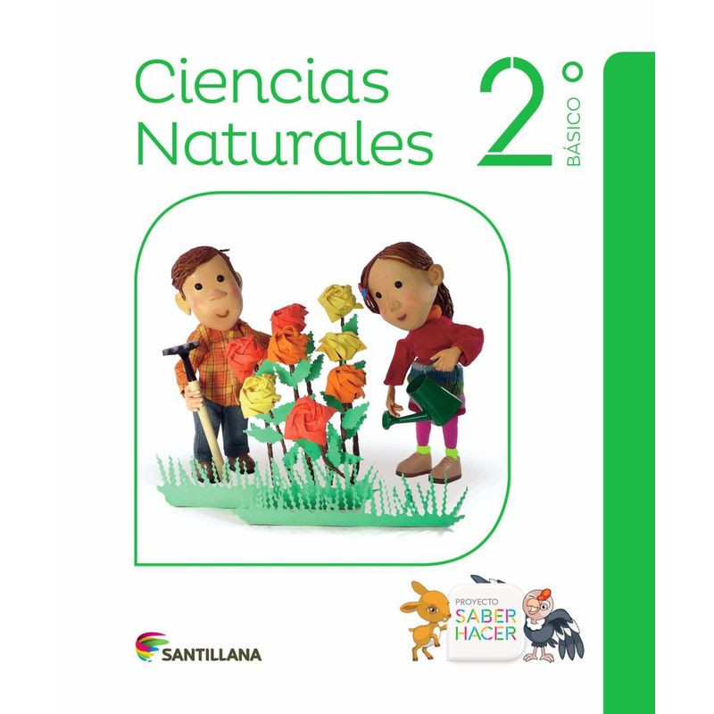 TOP10BOOKS - TEXTO CIENCIAS NATURALES 2 SABER HACER / SANTILLANA / SANTILLANA