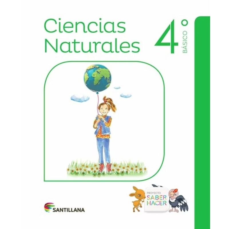 TOP10BOOKS - TEXTO CIENCIAS NATURALES 4 SABER HACER / SANTILLANA / SANTILLANA
