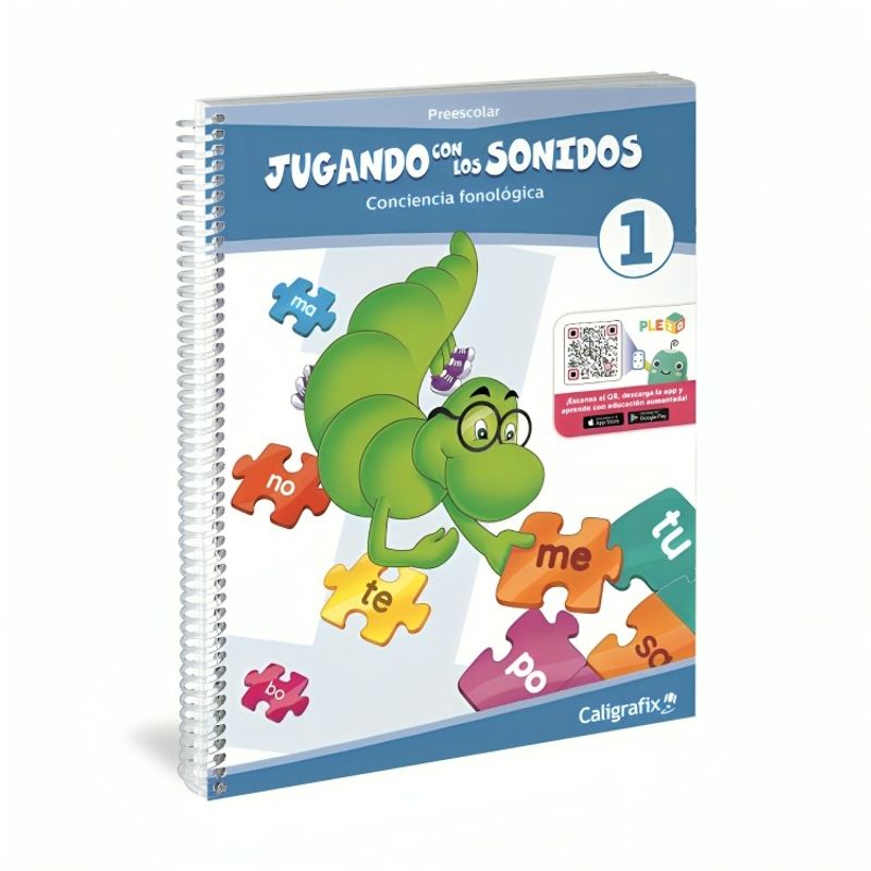 TOP10BOOKS - JUGANDO CON LOS SONIDOS N°1 -REALIDAD AUMENTADA. Editorial: Editorial Caligrafix