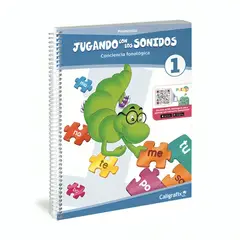 TOP10BOOKS - TEXTO Jugando Con Los Sonidos N°1 - Realidad Aumentada - Editorial Caligrafix