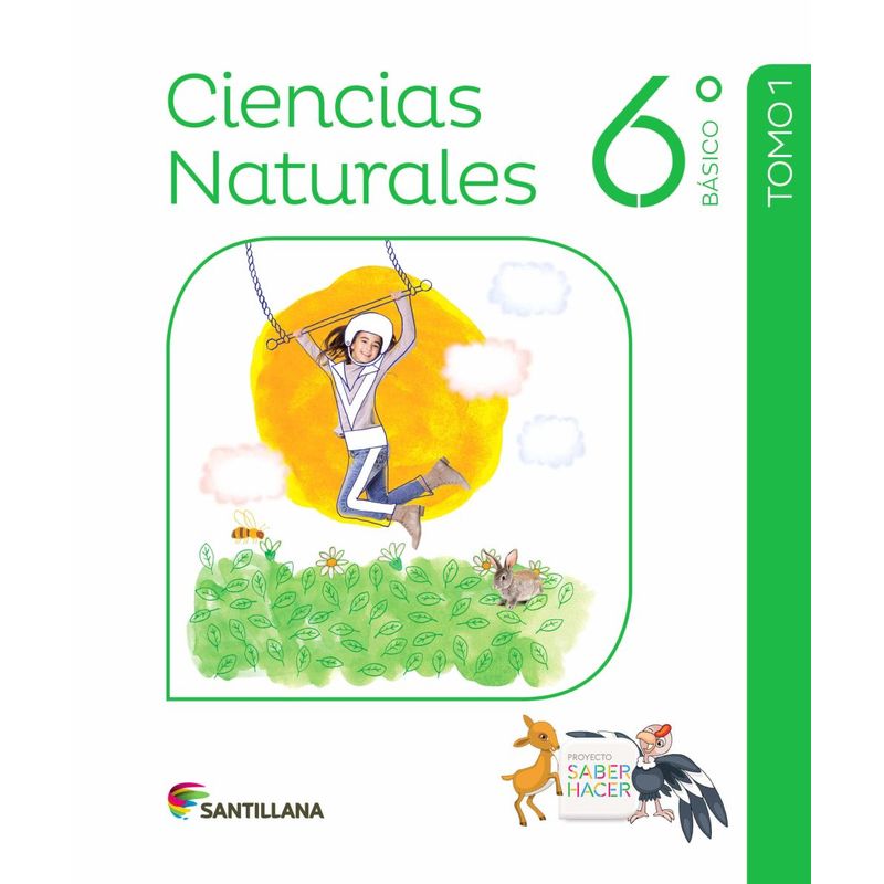 TOP10BOOKS - TEXTO PACK CIENCIAS NATURALES 6 SABER HACER / SANTILLANA / SANTILLANA