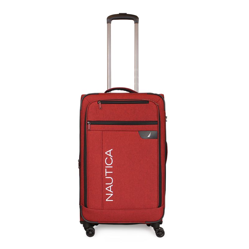 NAUTICA - Maleta de tela Fram mediana 20 Kg roja NAUTICA