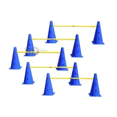 SDFIT - 10 Conos Orificio 32 cm + 5 Barras 100 cm MK-3008