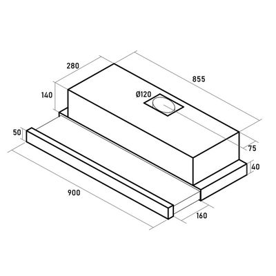 Imagen 2 del producto CAMPANA TF 2003 DURALUM 900/D