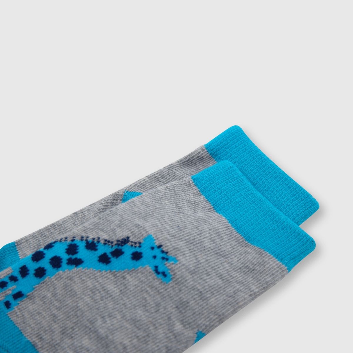 COLLOKY - Calcetin deportivo de bebe niño 3 pack safari gris (0 a 2 años)