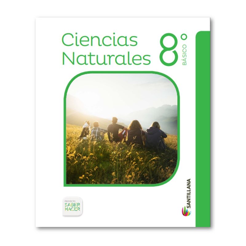 TOP10BOOKS - CIENCIAS NATURALES8 BÁSICO SABER HACER. Editorial: Santillana