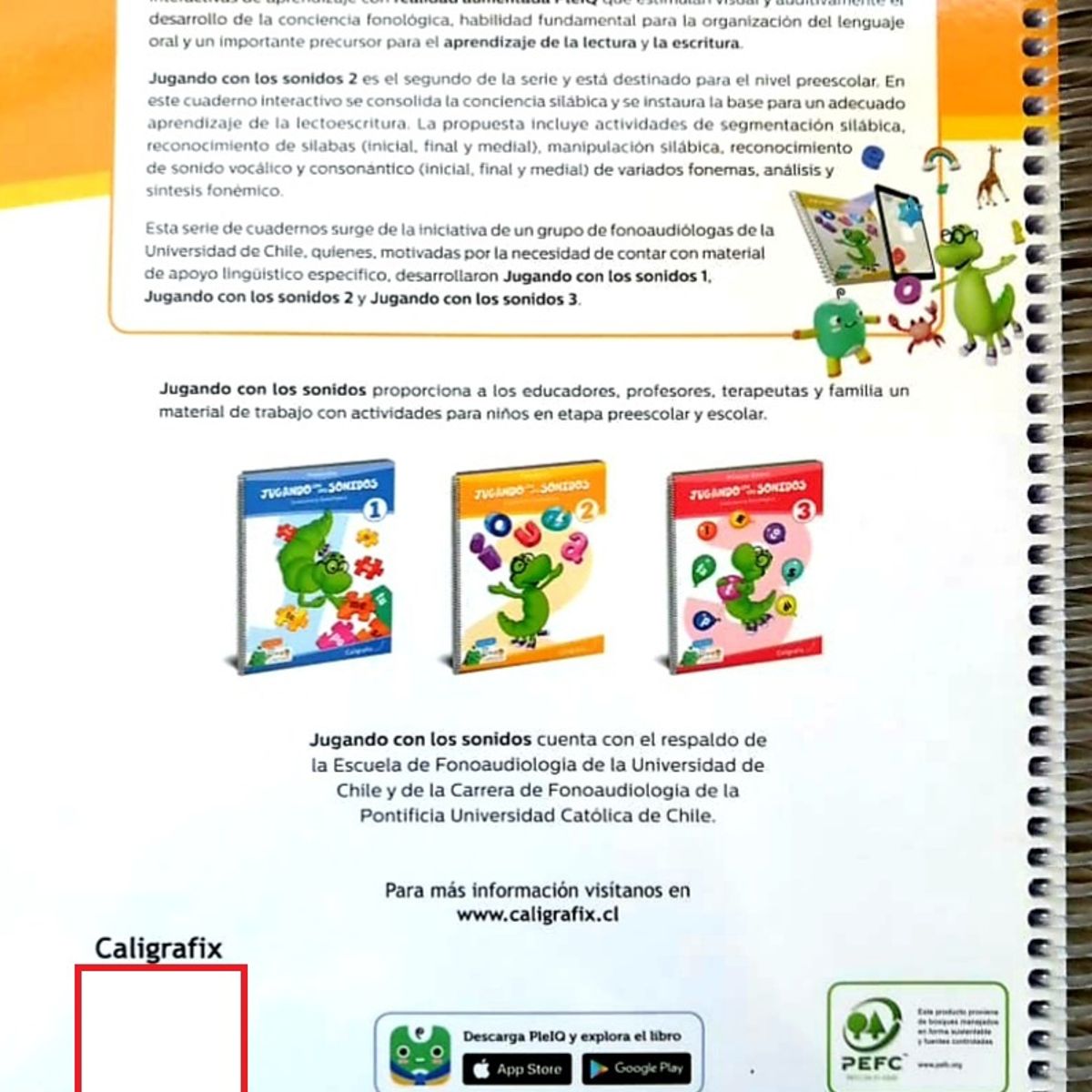 TOP10BOOKS - TEXTO Jugando Con Los Sonidos Nº2 - Realidad Aumentada