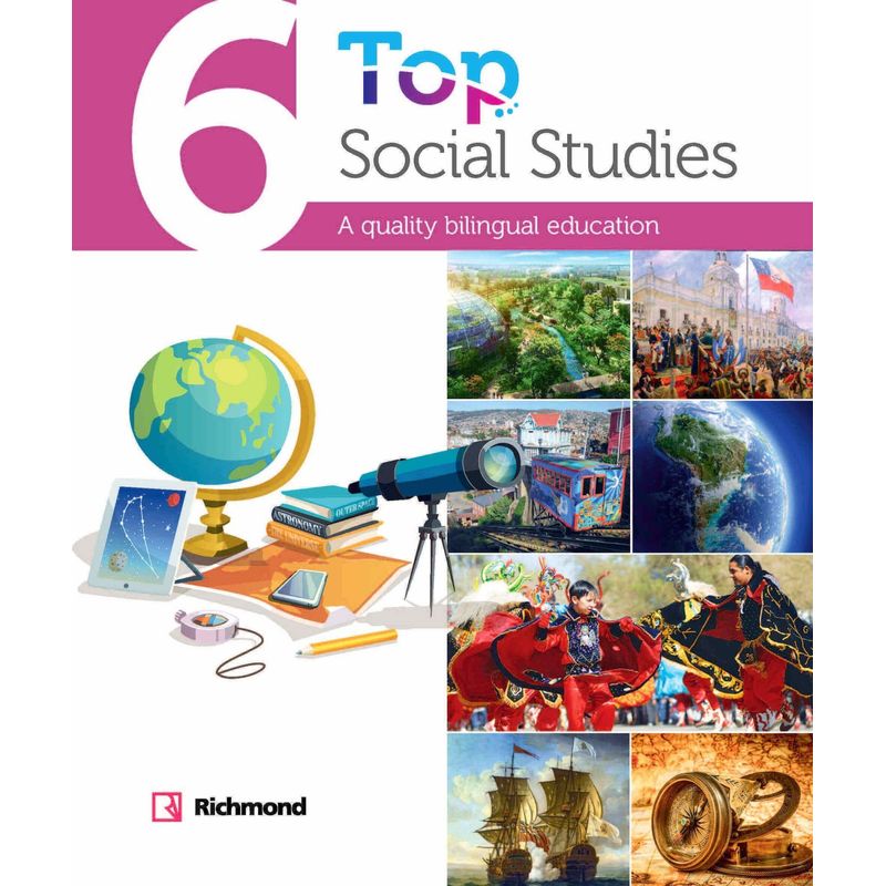 TOP10BOOKS - TOP SOCIAL STUDIES 6. Editorial: Santillana