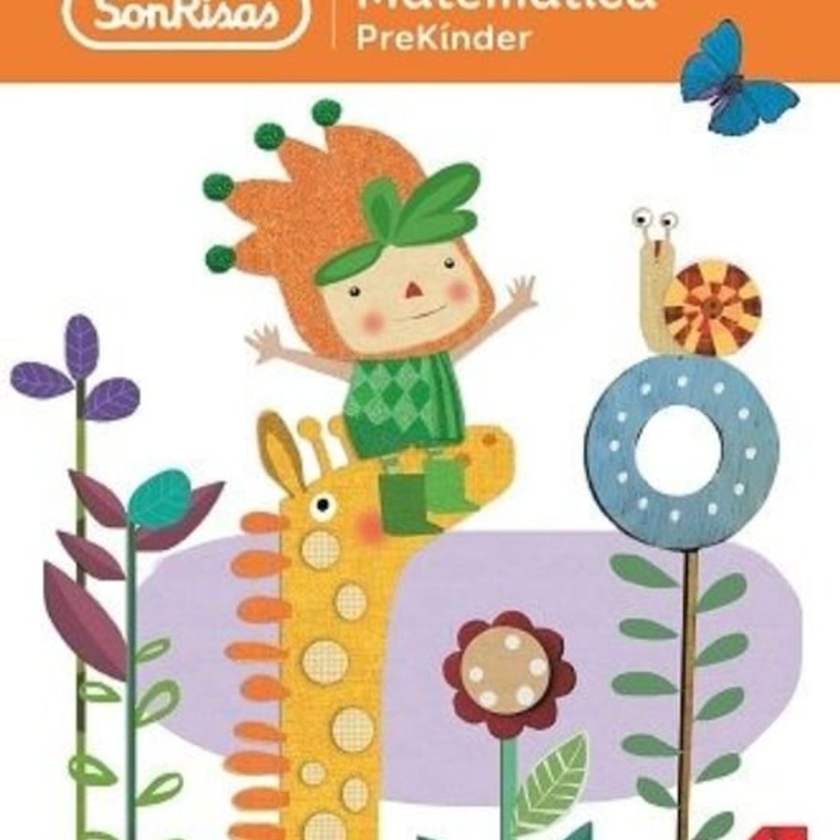TOP10BOOKS - TEXTO Prekinder. Matematica - Sonrisas - Ediciones SM