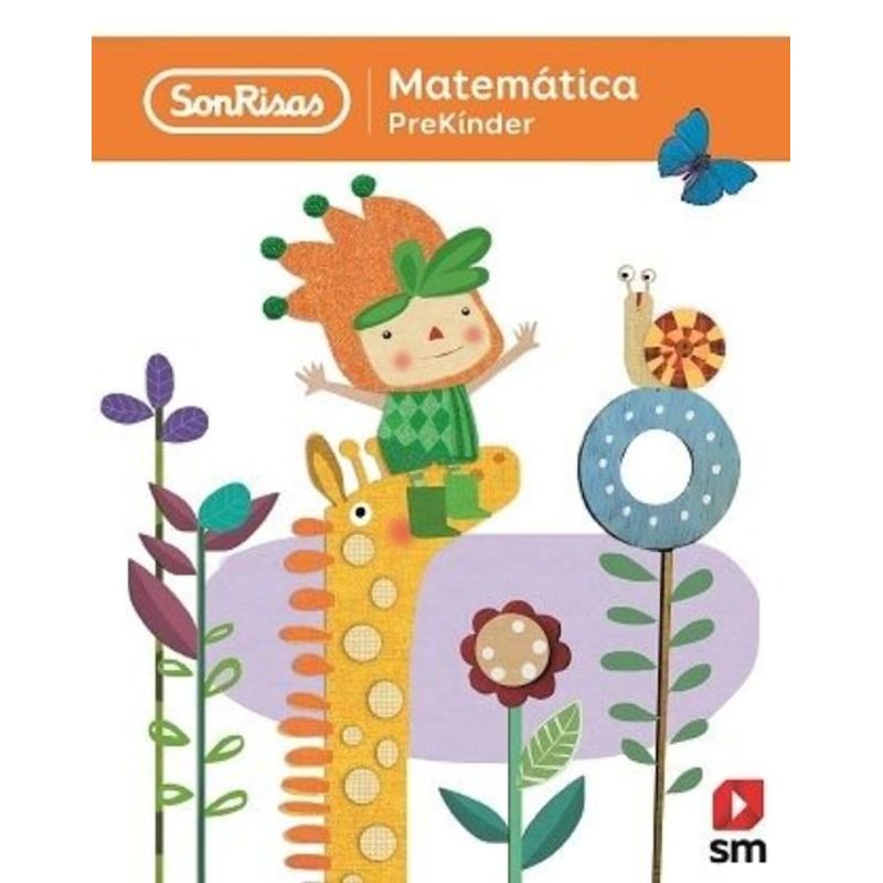 TOP10BOOKS - PREKINDER. MATEMATICA - SONRISAS. Editorial: Ediciones SM