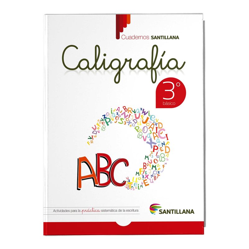 TOP10BOOKS - CUADERNO DE CALIGRAFIA 3. Editorial: Santillana