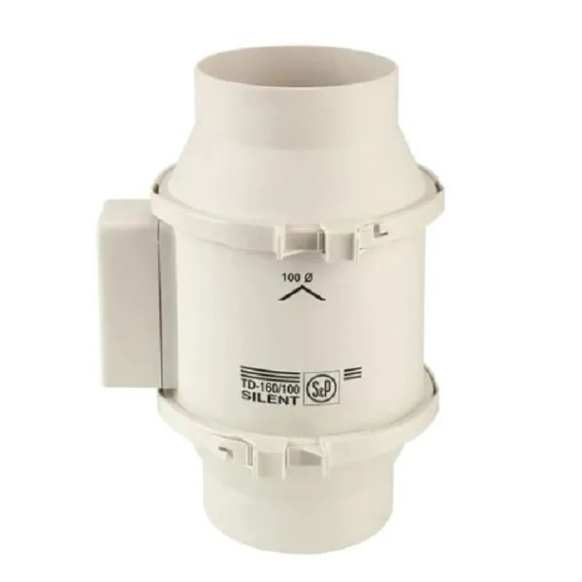 S & P - Extractor De Aire En Línea Para Ducto Td-160100 N Silent
