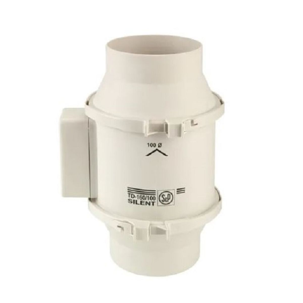 S & P - Extractor De Aire En Línea Para Ducto Td-160100 N Silent