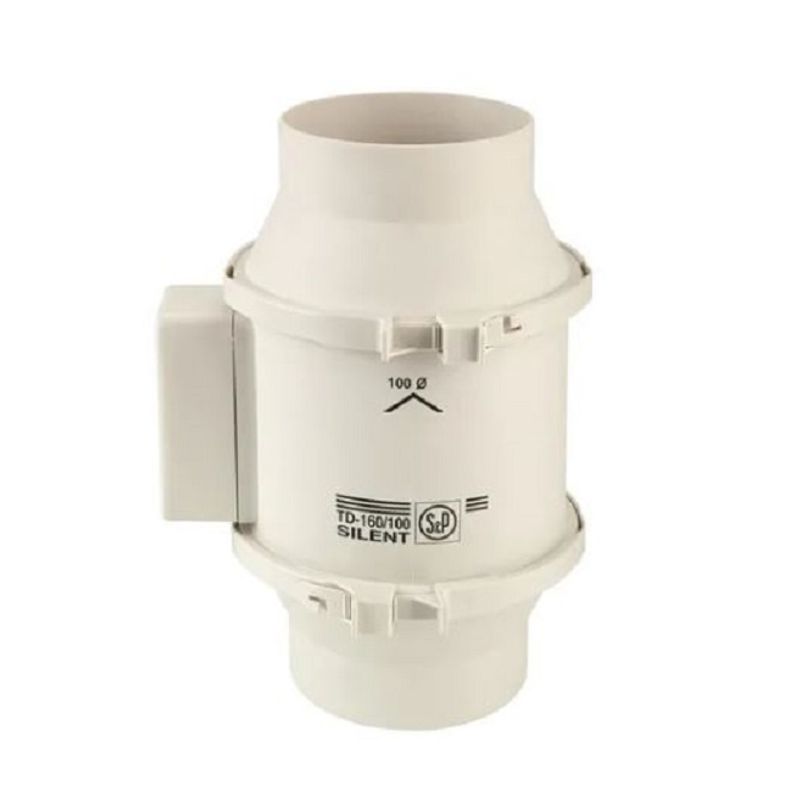 S & P - Extractor De Aire En Línea Para Ducto Td-160100 N Silent