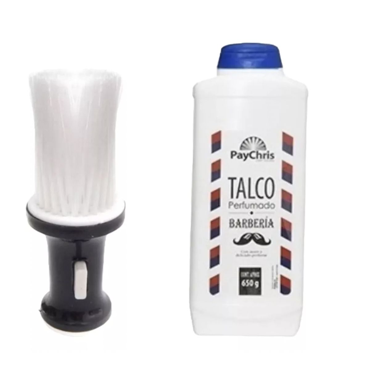 GENERICO - Talco De Barberia Y Bota Pelo Con Talquera