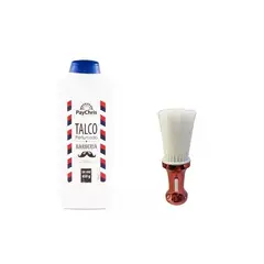 GENERICO - Talco De Barberia Y Bota Pelo Con Talquera