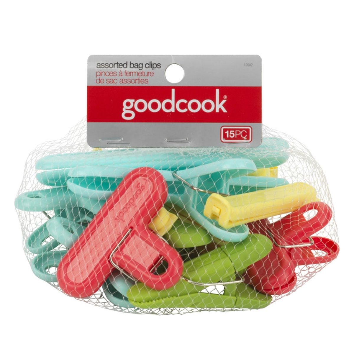 GENERICO - SET DE 15 PIEZAS SURTIDAS DE CLIPS GOODCOOK