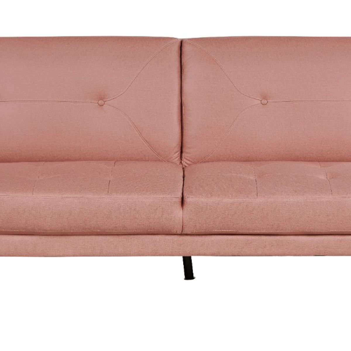 LAHSEN - Sofá cama Ambassador 2C Rosa Melocotón Lahsen