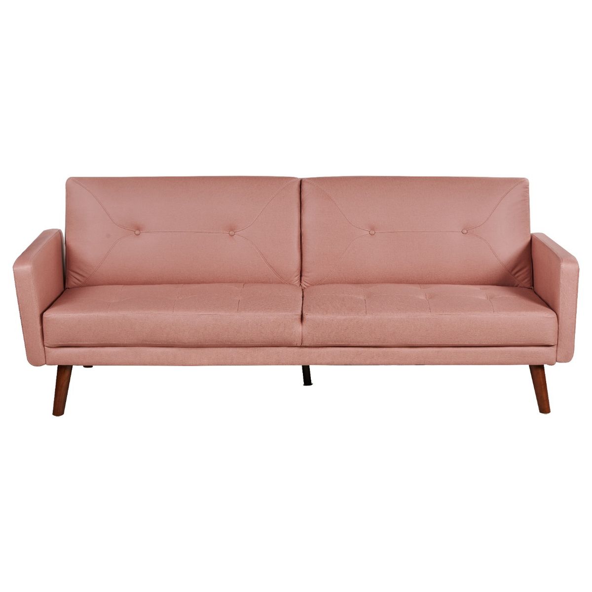 LAHSEN - Sofá cama Ambassador 2C Rosa Melocotón Lahsen