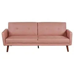 LAHSEN - Sofá cama Ambassador 2C Rosa Melocotón