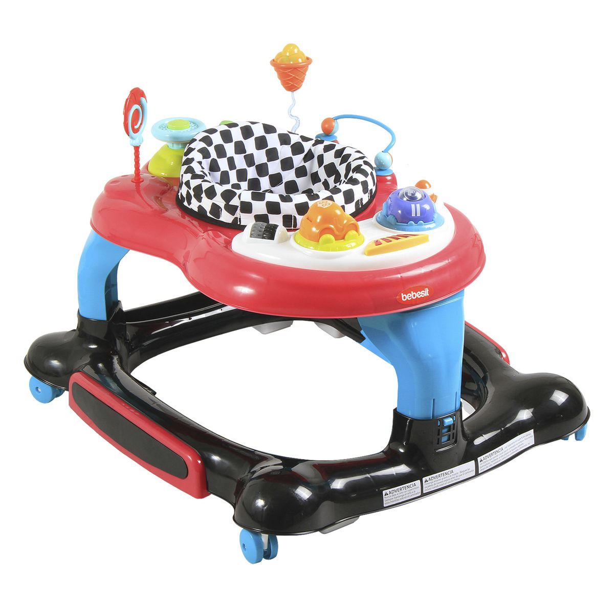 BEBESIT - Centro Actividad 3&1 7102 Rojo Bebesit