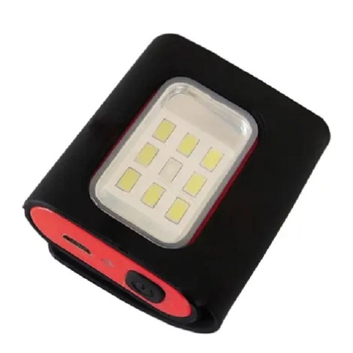 GENERICO - Linterna Multifuncional Mini LED Clip Magnético Running Mascota