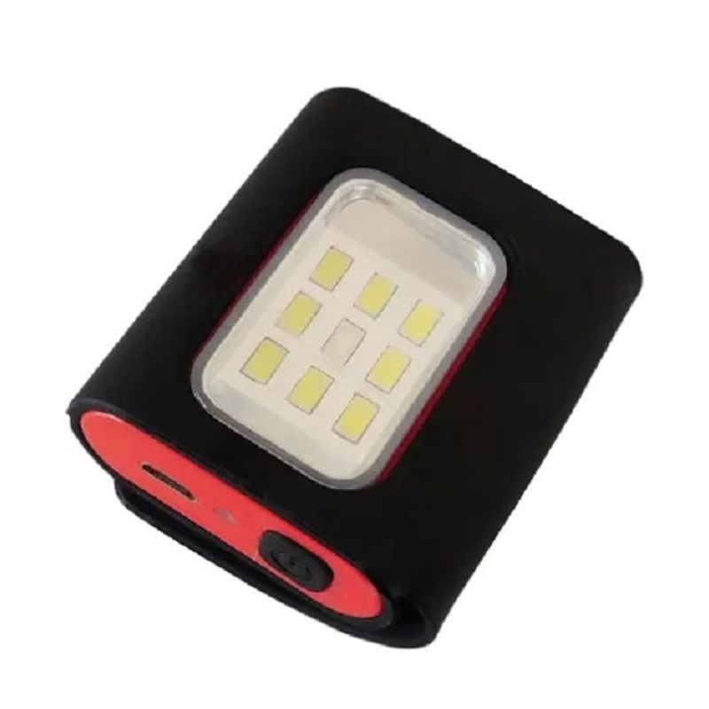 GENERICO - Linterna Multifuncional Mini LED Clip Magnético Running Mascota