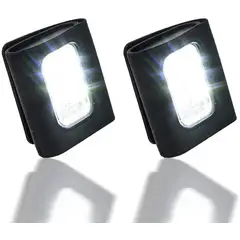 GENERICO - Linterna Multifuncional Mini LED Clip Magnético Running Mascota.