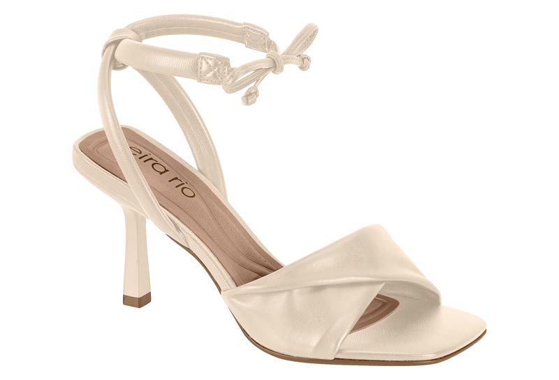 Sandalia Taco Blanco