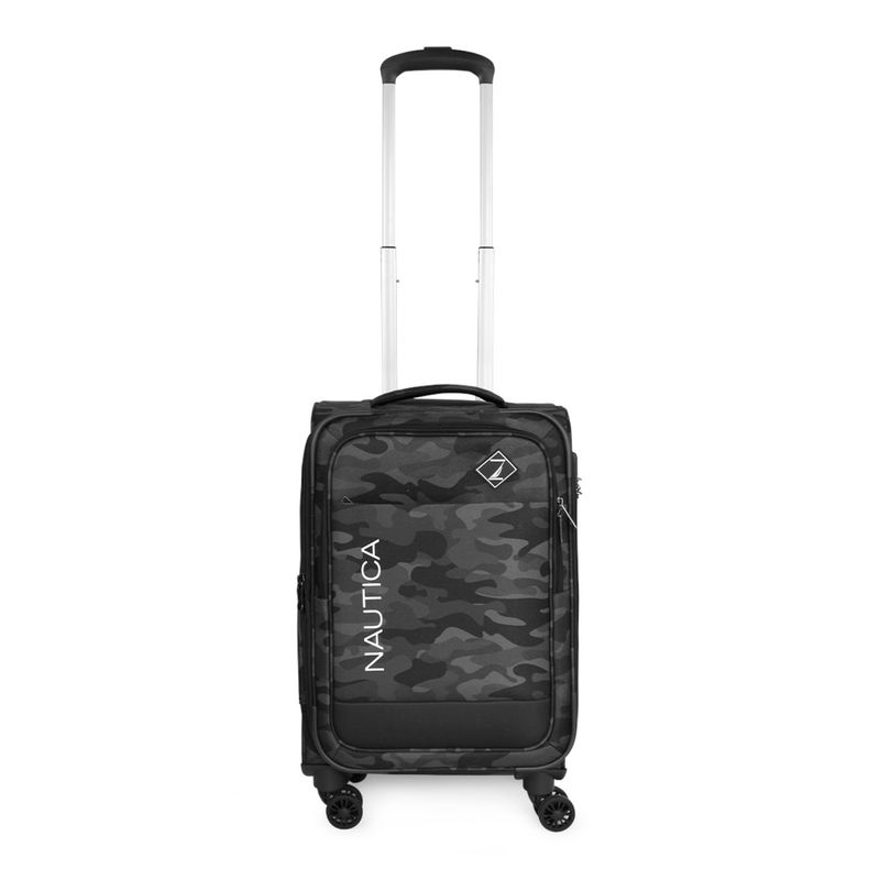 NAUTICA - Maleta de tela Barham S de cabina negra NAUTICA