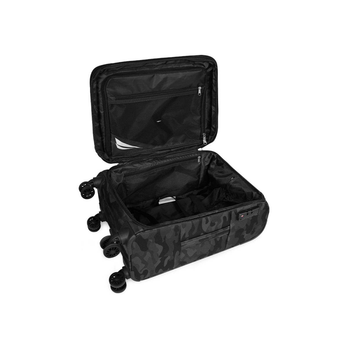 NAUTICA - Maleta de tela Barham S de cabina negra NAUTICA