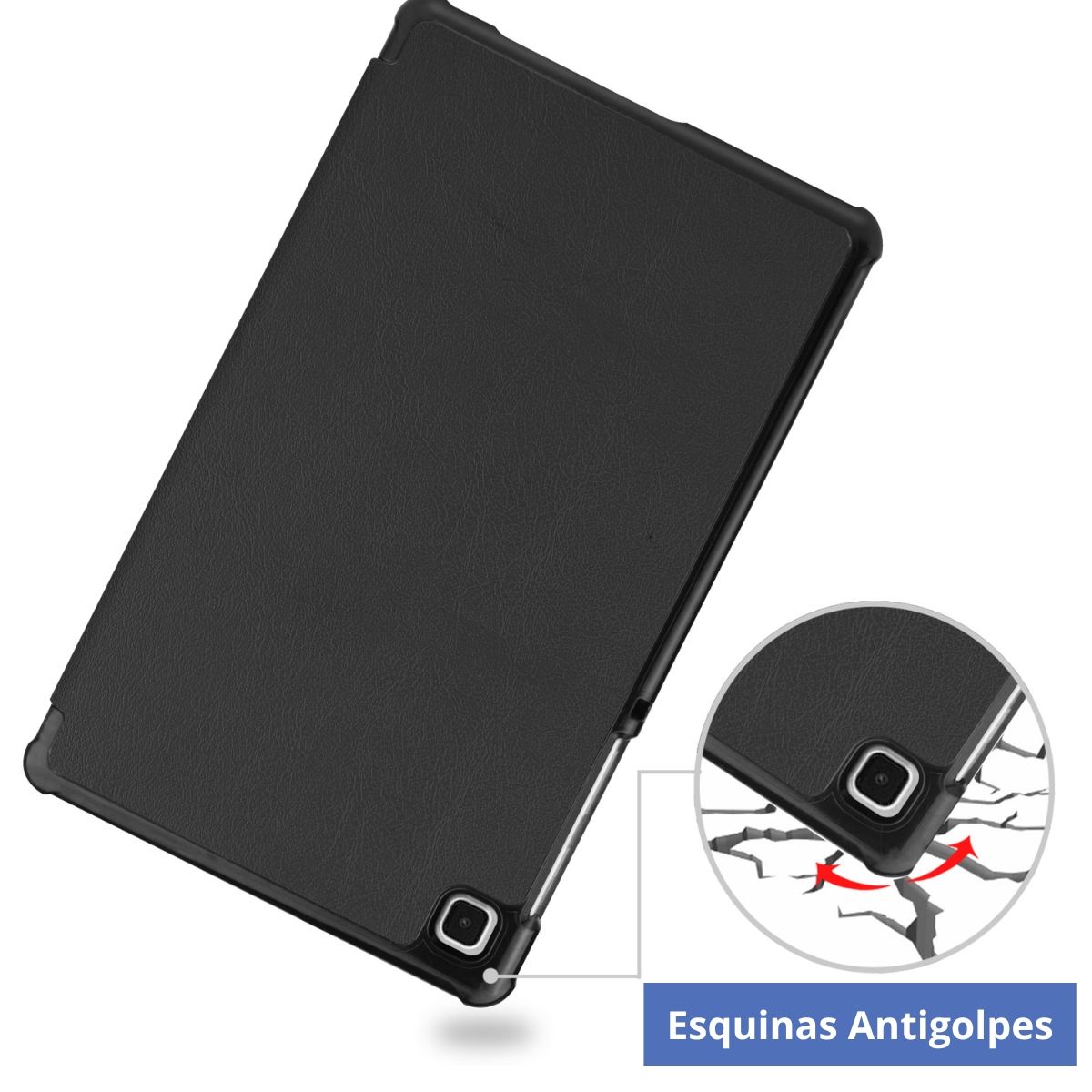 GENERICO - Funda Carcasa Para Tablet Samsung A7 Lite 8,7 Sm-t220 T225 Black