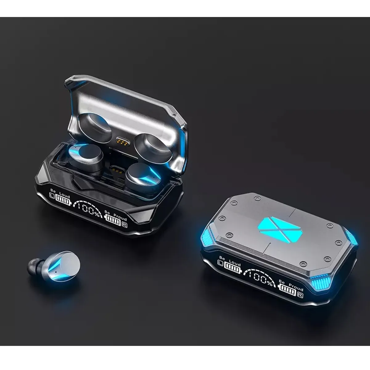 GENERICO - Audífonos inalámbricos Bluetooth Gamer Reducción de Ruido 1200mAh IPX4 Sonido Binaural
