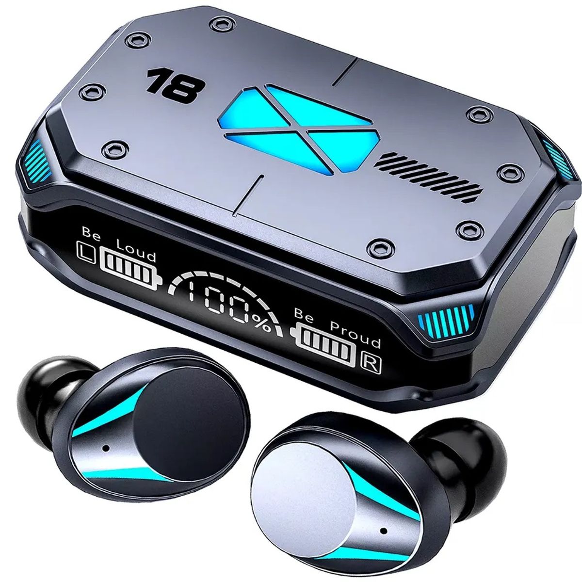 GENERICO - Audífonos inalámbricos Bluetooth Gamer M41 Reducción de Ruido Sonido Binaural IPX4
