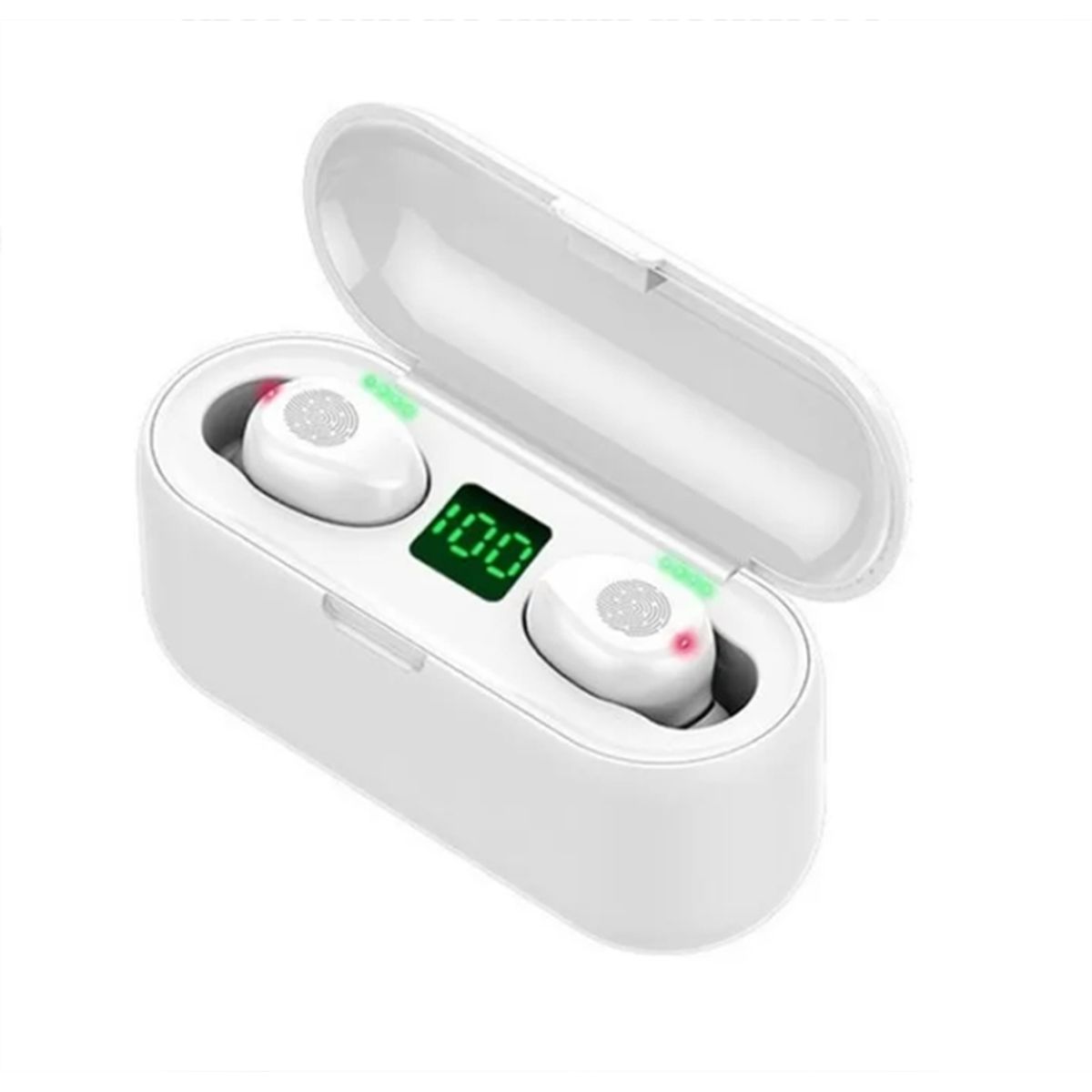 GENERICO - Audífonos inalámbricos Bluetooth In-Ear F9 V50 2000mAh 4 Horas uso continuo 10mt