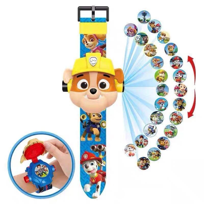GENERICO - Reloj Amarillo Patrulla Canina Paw Patrol Niños