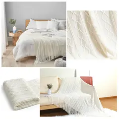 GENERICO - Manta Decorativa Muebles Hogar Living - Dormitorio.