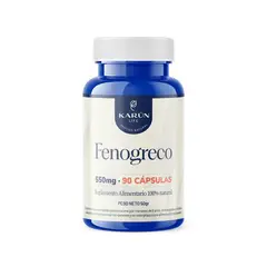 KARUNLIFE - Fenogreco 90 Cápsulas 550 Mg Karun Life