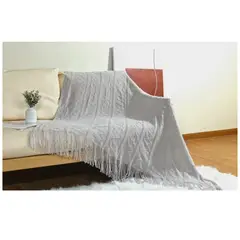GENERICO - Manta Decorativa Muebles Hogar Living - Dormitorio.