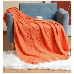 GENERICO - Manta Decorativa Muebles Hogar Living - Dormitorio