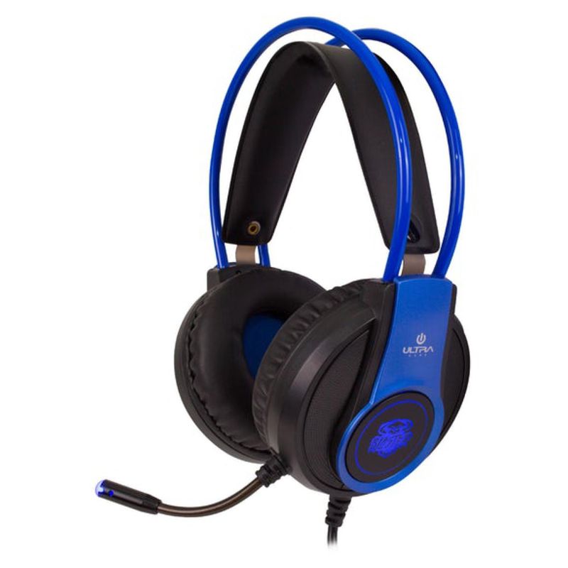 ULTRA - Audifonos Gamer USB Jack 3.5 Negro Azul Blad 5 Ultra